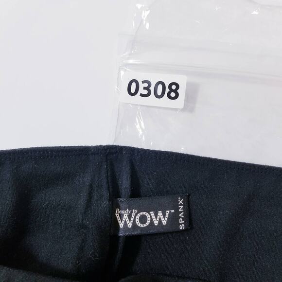 SPANX Black Leggings Slits Yoga Activewear - Picture 11 of 13